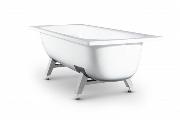 Стальная ванна Виз Donna Vanna DV-63901 160 см белая орхидея