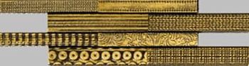 Gold Mosaico Sin Fin 9.9x29.75