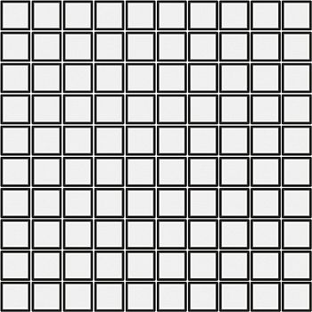 Мозаика BW Marble Fragment Matte Mosaico 3x3 30x30