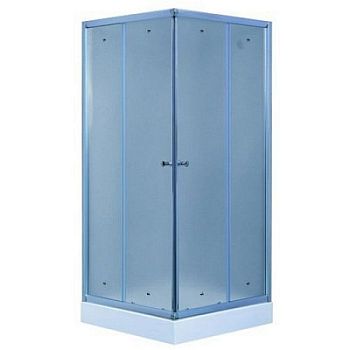 Душевой уголок Timo TL-1102 F Fabric Glass стекло матовое 100x100x200 см