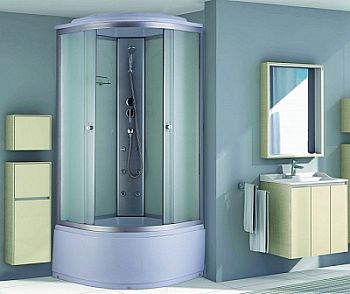 Душевая кабина Niagara Classic NG-2308-14G 90x90x220 с гидромассажем стекло матовое