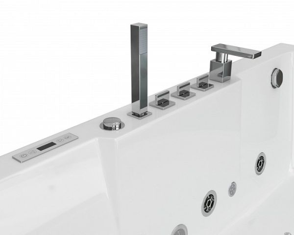 Акриловая ванна Grossman GR-17000L с гидромассажем, 80x170 см