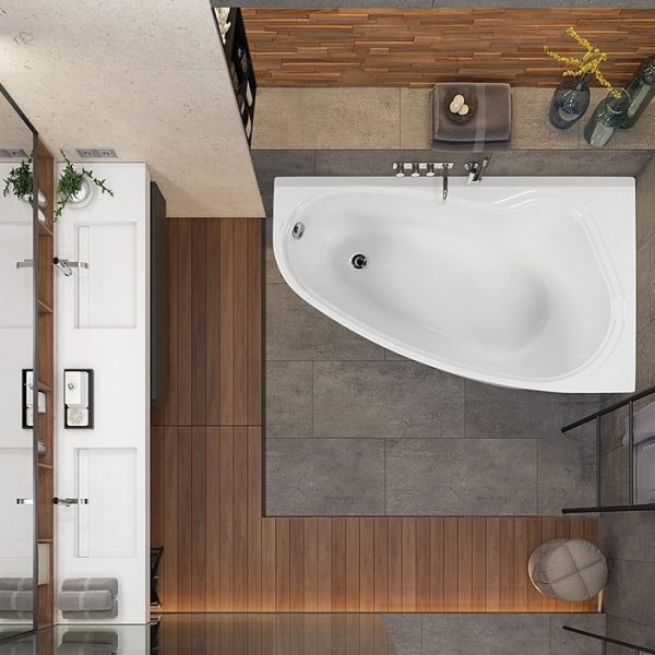 Акриловая ванна Vagnerplast AVONA 150x90 Right Акриловая ванна Vagnerplast AVONA 150x90 Right