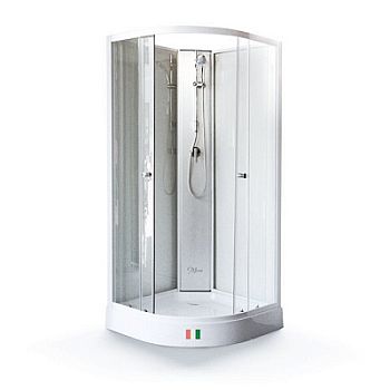 Душевая кабина Maroni Arezzo WLRF-022S 455574 90х90 см стекло прозрачное