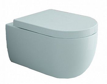 Унитаз подвесной Bocchi V-Tondo 1416-029-0129, светло-голубой матовый