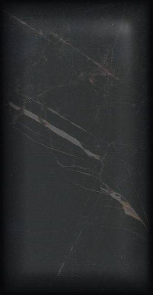 Плитка Фрагонар чёрный грань 7,4х15