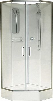 Душевая кабина RGW AN-057 90x90 см профиль хром