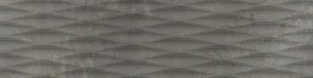Graphite Decor Waves Rect 29.7x119.7