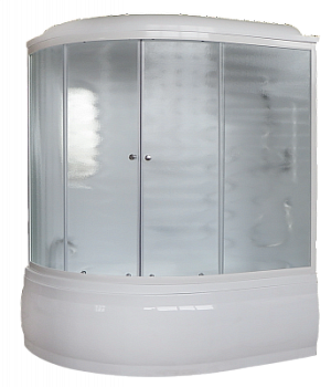 Душевая кабина Royal Bath 140ALP-C матовое правая