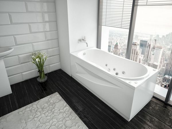 Акриловая ванна Aquatek Афродита 170 см на объемном каркасе