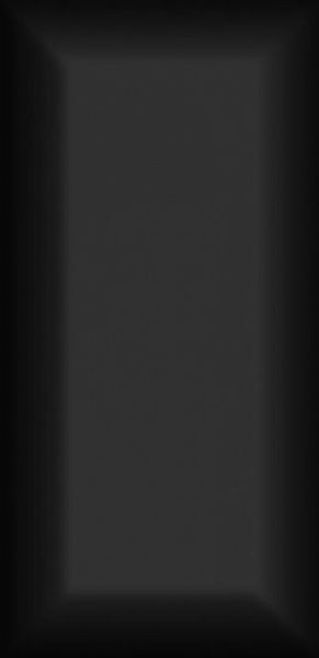 Плитка Граньяно черный грань 7,4х15