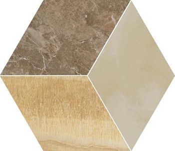 Mosaico T3 Marrone-Oro-Beige
