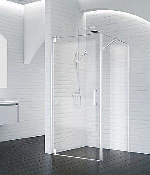 Душевой уголок BelBagno MARMI-A-1-80-C-Cr 80x80 см стекло прозрачное