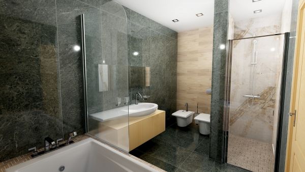 Декор Селект Вуд беж мозаичный 33х33