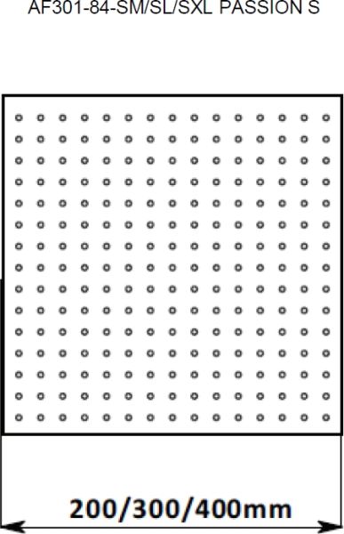 Верхний душ Aquanet Passion AF301-84-SL