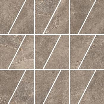 Taupe Mosaico Trapezio 30x30