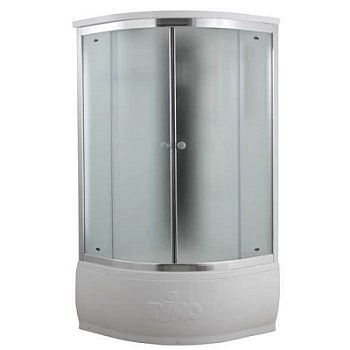 Душевая кабина Timo Comfort T-8800 F Fabric Glass 100x100 см стекло матовое
