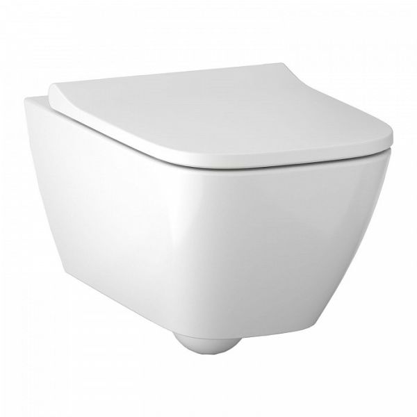 Унитаз подвесной Geberit Smyle Square 500.683.01.1 белый Унитаз подвесной Geberit Smyle Square 500.683.01.1 белый