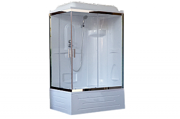Душевая кабина Royal Bath RB8120BP1-T-CH-L 120х80 см левая стекло прозрачное