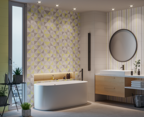 Плитка Flora gray 20х60