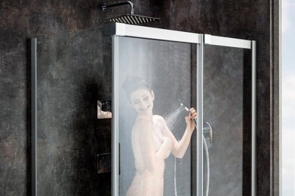 Душевой уголок Ravak Matrix MSDPS-100/80 левый блестящий стекло прозрачное транспарент Душевой уголок Ravak Matrix MSDPS-100/80 левый блестящий стекло прозрачное транспарент