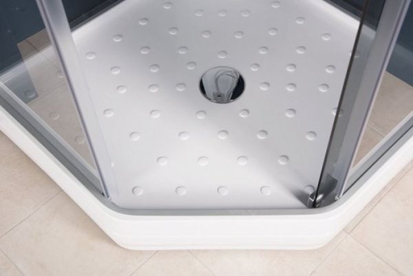 Душевая кабина Aquanet Penta 2 Rain 90x90 тонированное стекло