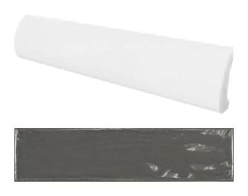 Pencil Bullnose Dark Grey 3x15