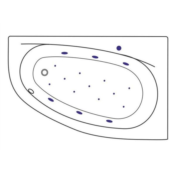 Акриловая ванна Excellent Kameleon P Relax 1700x1100 WAEX.KMP17.RELAX Акриловая ванна Excellent Kameleon P Relax 1700x1100 WAEX.KMP17.RELAX