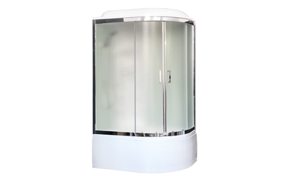 Душевая кабина Royal Bath RB8120BK3-WC-CH-R 120x80 см правая