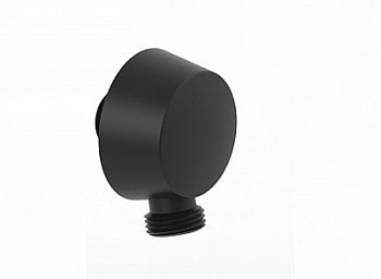 Водорозетка 1/2" LUSSO, черный матовый