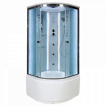 Душевая кабина Deto ЕМ4590 LED с гидромассажем
