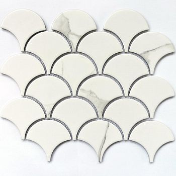 Мозаика Mosaics Calacatta Scale 21.9x25.5