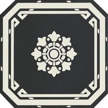 Ottagono Black Dover 20x20