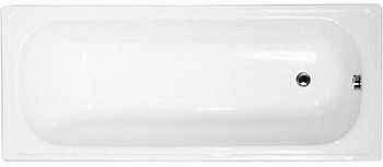 Стальная ванна Виз Reimar R-54901 150 см белая орхидея