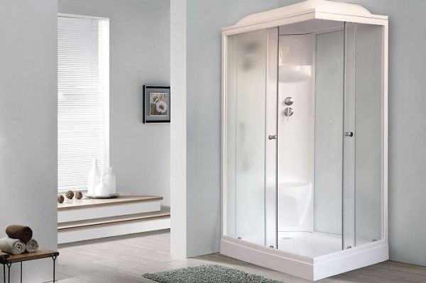 Душевая кабина Royal Bath 8120HP6-WC белое/матовое левая