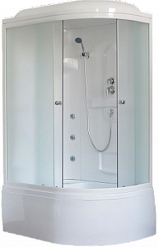 Душевая кабина Royal Bath 8120BK2-M матовое левая