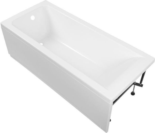Акриловая ванна Aquanet Bright 170x75 (+ шторка Aquanet Alfa 4 NF6222-pivot) Акриловая ванна Aquanet Bright 170x75 (+ шторка Aquanet Alfa 4 NF6222-pivot)