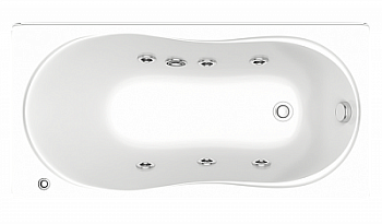 Гидромассажная ванна Bas Лима 130х70