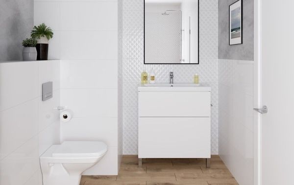 Плитка Deco белый 29,8х59,8