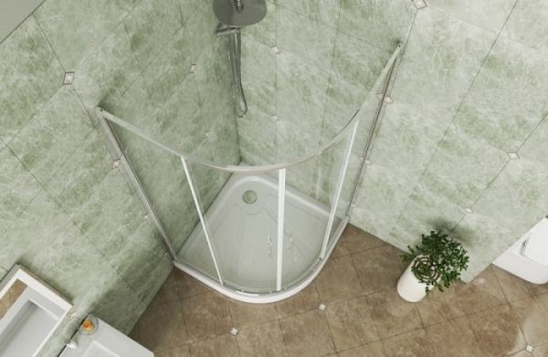 Душевой уголок 1000х1000х2000 мм Bravat Alfa BS100.1200A