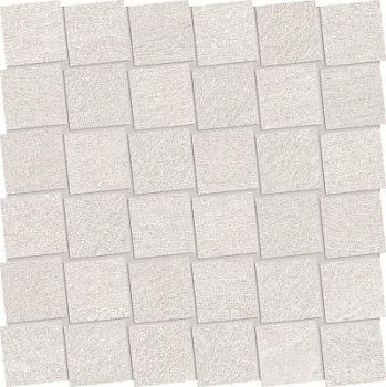 Mosaico Dado Minimal White Naturale 30x30