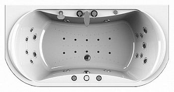 Акриловая ванна Radomir Титан Комфорт бронза