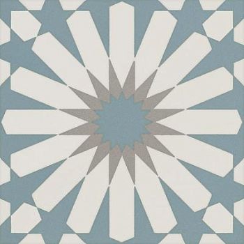 Etnic A Light Blue 20x20
