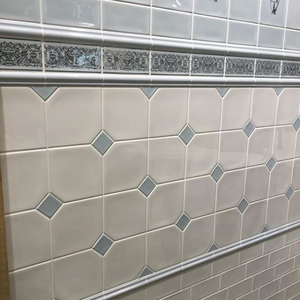 Плитка Авеллино белый 15х15