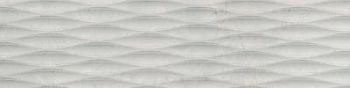 White Decor Waves Rect 29.7x119.7