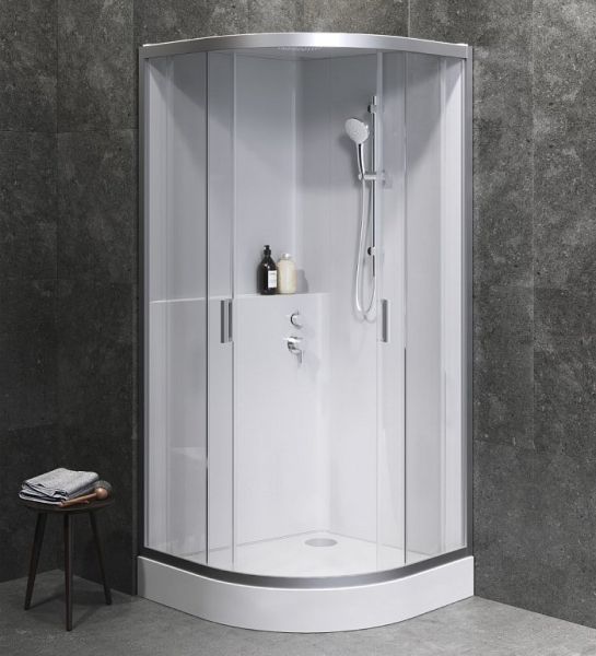 Душевая кабина Am.Pm Gem W90C-333-090WTA 92х92 см стекло прозрачное