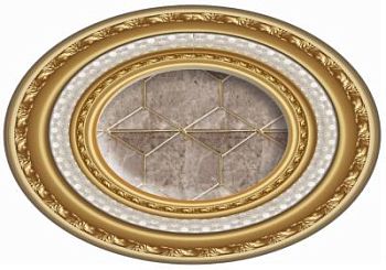 Medallon Clasic Oro 10x14