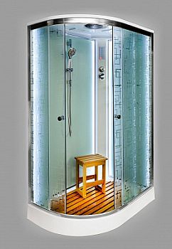 Душевая кабина Deto ЕМ1511 R LED