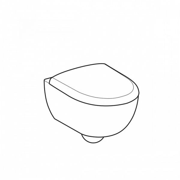 Унитаз подвесной Geberit Renova Compact 500.803.00.1 белый