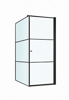 Душевой уголок Berges Wasserhaus Dark 90х90 см 061020R правый